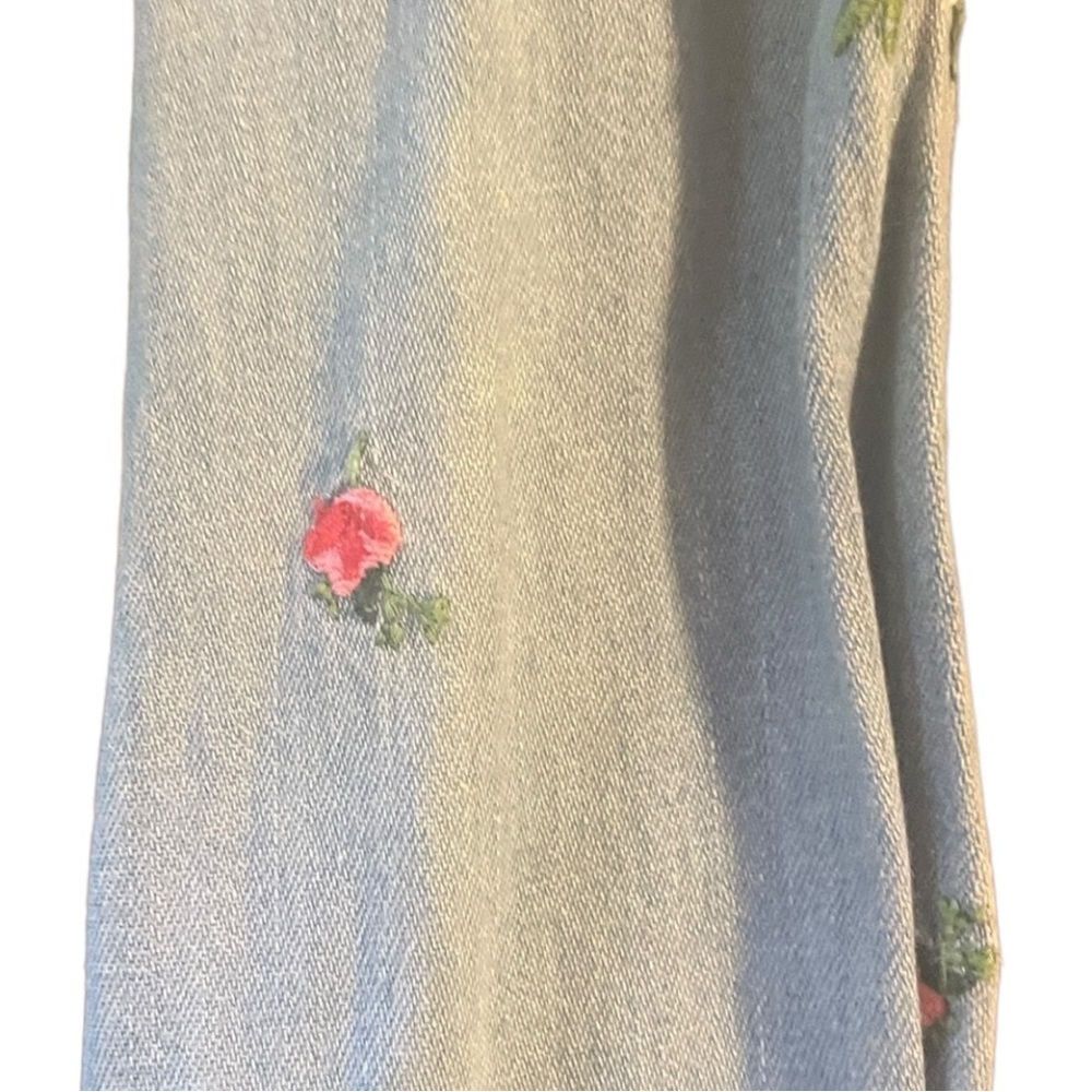 Vintage Levi’s Embroidered Dress Shirt Small🌺🌺🌺 - Picture 6 of 9